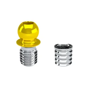OT Micro Threaded 1.6mm + Titanium Sleeve - Rhein 83