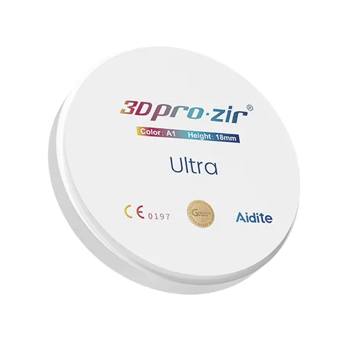 3DProZir Ultra Zirconia Blanks - Aidite - Image 2
