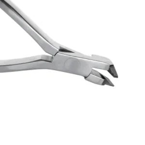 Orthodontic Micro Distal End Cutter with Safety Hold Long Handles